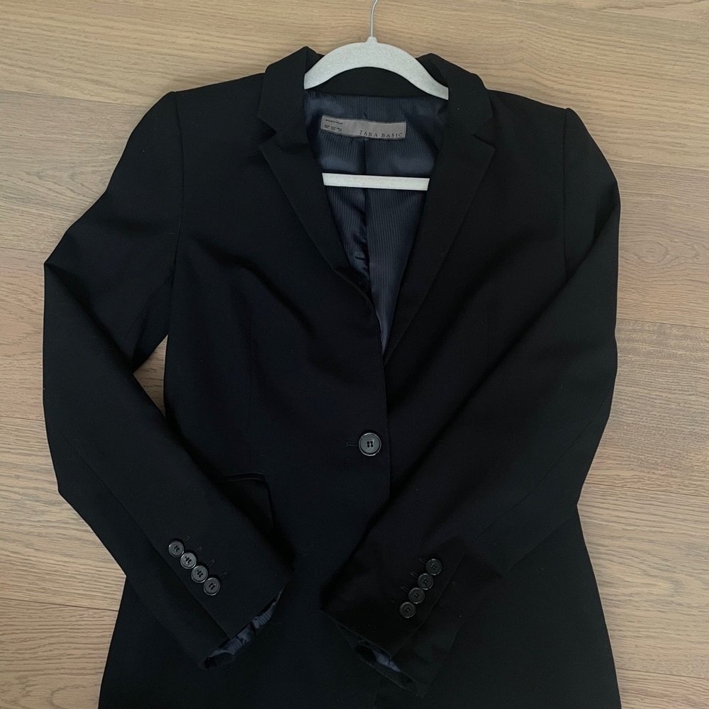 ZARA Black Women's Blazer - 4